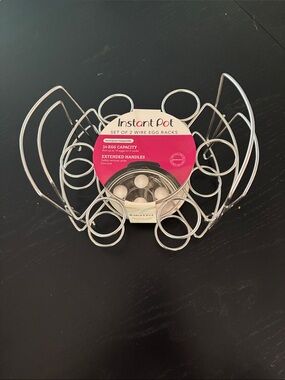 NWT Instant Pot Silver Wire Egg Racks - Set of 2